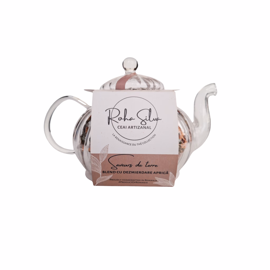Blend Saveurs de terre | Ceainic din sticlă cu infuzor